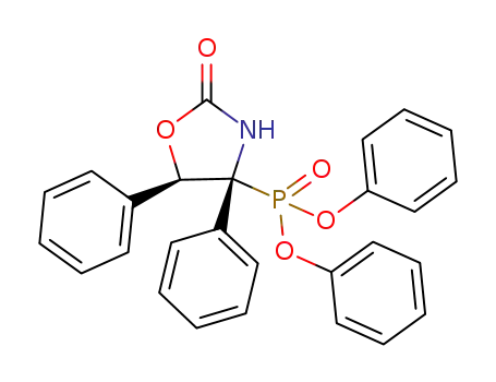 diphenyl ((4R,5R)-2-oxo-4,5-diphenyloxazolidin-4-yl)phosphonate