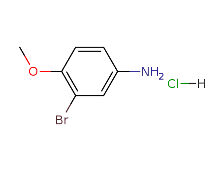 Molecular Structure of 80523-34-8 (3-BROMO-4-METHOXYANILINE)