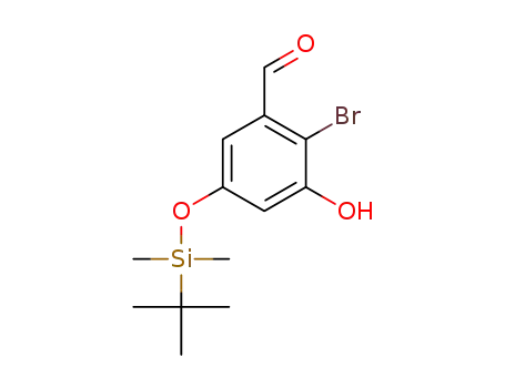 Molecular Structure of 1477517-16-0 (C<sub>13</sub>H<sub>19</sub>BrO<sub>3</sub>Si)