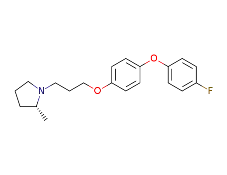 (R)-1-(3-(4-(4-fluorophenoxy)phenoxy)propyl)-2-methylpyrrolidine