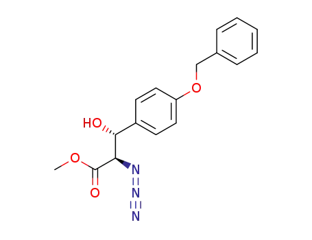 methyl (2R,3R)-2-azido-3-(4-(benzyloxy)phenyl)-3-hydroxypropanoate