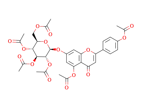 apigenin 7-O-β-glucoside hexaacetate