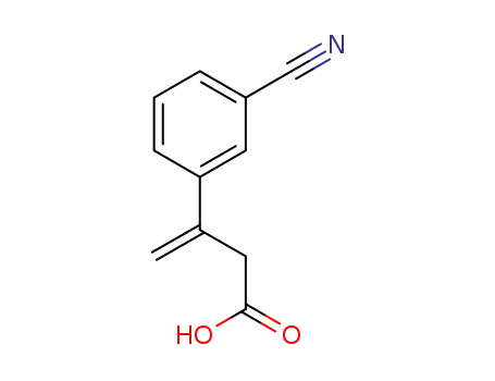 3-(3-cyanophenyl)-3-butenoic acid
