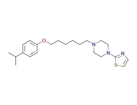 2-(4-(6-(4-isopropylphenoxy)hexyl)piperazin-1-yl)thiazole