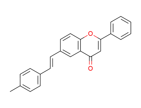 (E)-6-(4-methylstyryl)flavone