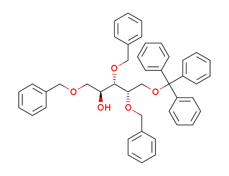 2,3,5-tri-O-benzyl-1-O-trityl-L-arabinitol