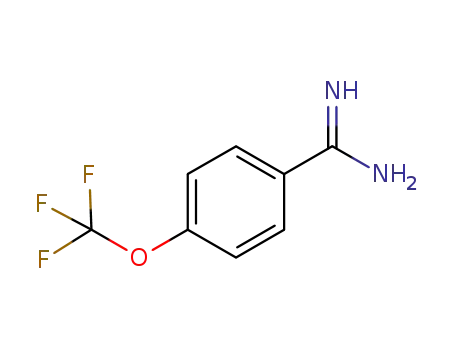 Molecular Structure of 313240-72-1 (4-(Trifluoromethoxy)benzimidamide)