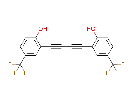2,2′-(buta-1,3-diyne-1,4-diyl)bis(4-(trifluoromethyl)phenol)