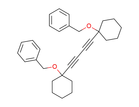 1,4-bis(1-(benzyloxy)cyclohexyl)buta-1,3-diyne