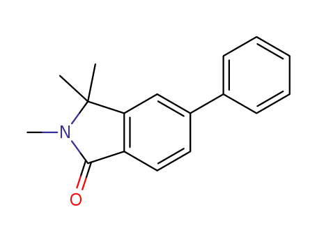 2-methyl-3,3-dimethyl-5-phenylisoindolin-1-one