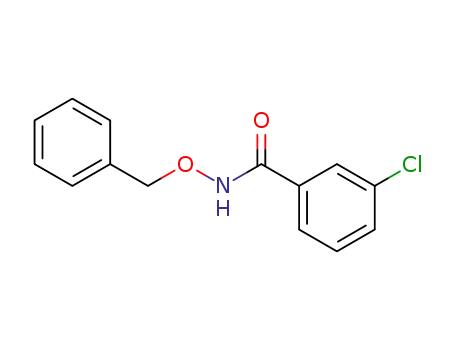 Molecular Structure of 7335-36-6 (N-benzyloxy-3-chlorobenzamide)