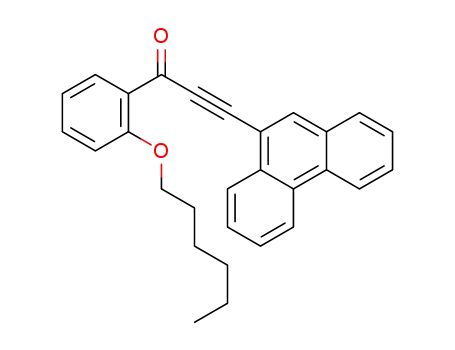 1-(2-(hexyloxy)phenyl)-3-(phenanthren-9-yl)prop-2-yn-1-one