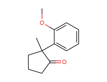 (rac)-2-(2-methoxyphenyl)-2-methylcyclopentanone