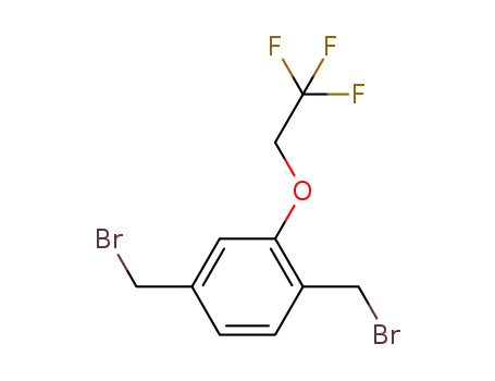 C<sub>10</sub>H<sub>9</sub>Br<sub>2</sub>F<sub>3</sub>O