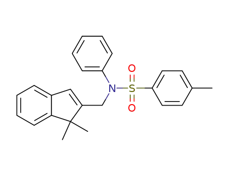N-((1,1-dimethyl-1H-inden-2-yl)methyl)-4-methyl-N-phenylbenzenesulfonamide