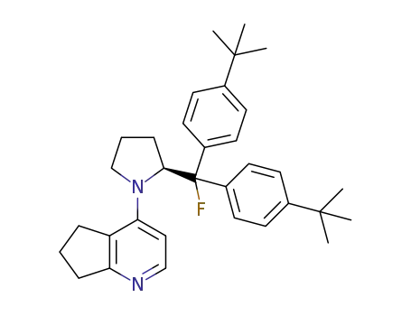 (R)-4-(2-(bis(4-(tert-butyl)phenyl)fluoromethyl)pyrrolidin-1-yl)-6,7-dihydro-5H-cyclopenta[b]pyridine