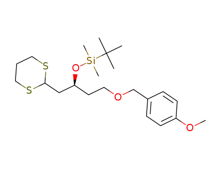 (S)-(1-(1,3-dithian-2-yl)-4-(4-methoxybenzyloxy)butan-2-yloxy)(tert-butyl)dimethylsilane