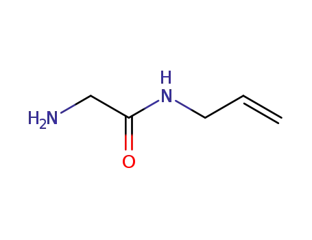 Molecular Structure of 204395-10-8 (N-allyl-2-aminoacetamide)