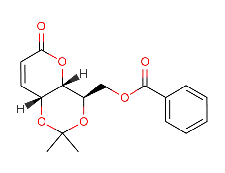 [(4R,4aS,8αR)-2,2-dimethyl-6-oxo-4,4α,6,8α-tetrahydropyron(3,2δ)(1,3)-dioxin-4-yl]methyl benzoate