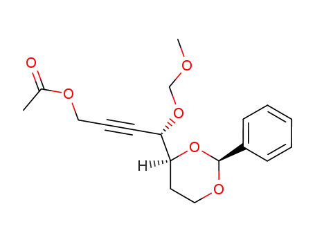 (4S,2'S,4'S)-acetic acid 4-methoxymethoxy-4-(2'-phenyl-[1,3]dioxan-4'-yl)but-2-ynyl ester