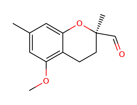 (R)-5-methoxy-2,7-dimethylchroman-2-carboxyaldehyde