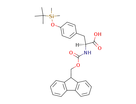 2-(((9H-fluoren-9-yl)methoxy)carbonylamino)-3-(4-(tertbutyldimethylsilyloxy)phenyl)propanoic acid