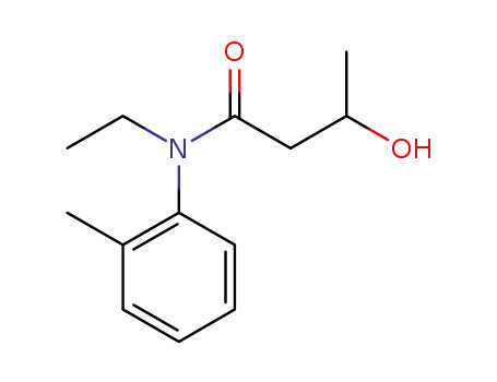 N-ethyl-3-hydroxy-N-(o-tolyl)butanamide