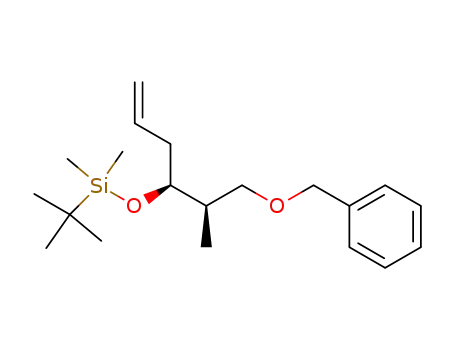 Silane,
(1,1-dimethylethyl)dimethyl[[(1S)-1-[(1R)-1-methyl-2-(phenylmethoxy)eth
yl]-3-butenyl]oxy]-