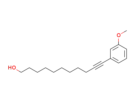 10-Undecyn-1-ol, 11-(3-methoxyphenyl)-