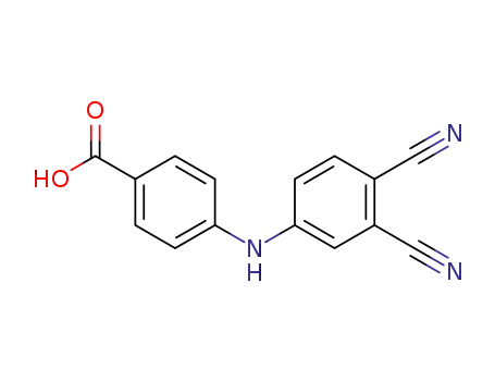 4-[(4'-carboxy)phenylamino]phthalonitrile