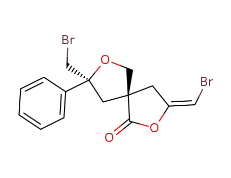 (5R,8S,E)-8-(bromomethyl)-3-(bromomethylene)-8-phenyl-2,7-dioxaspiro[4.4]nonan-1-one
