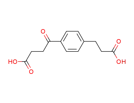 Molecular Structure of 38632-73-4 (4-[4-(2-carboxy-ethyl)-phenyl]-4-oxo-butyric acid)