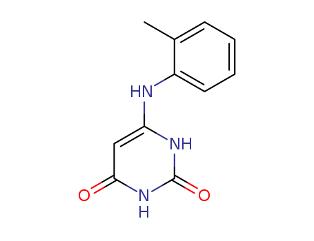 6-[(2-methylphenyl)amino]-1H-pyrimidine-2,4-dione cas  21332-92-3