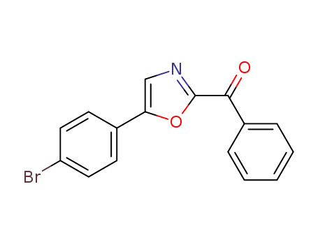 Molecular Structure of 501121-15-9 (Methanone, [5-(4-bromophenyl)-2-oxazolyl]phenyl-)
