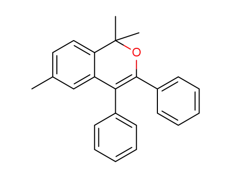 1,1,6-trimethyl-3,4-diphenyl-1H-isochromene