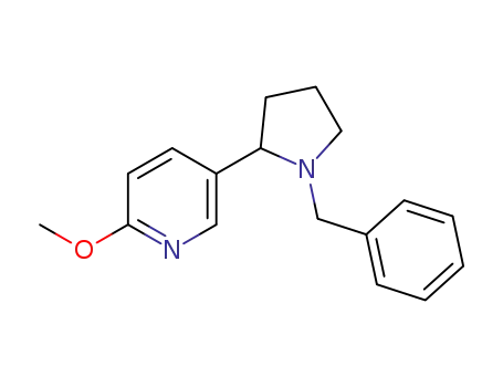 5-(1-benzylpyrrolidin-2-yl)-2-methoxypyridine