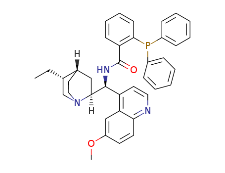 2-(diphenylphosphino)-N-((S)-((1S,2S,4S,5R)-5-ethylquinuclidin-2-yl)(6-methoxyquinolin-4-yl)methyl)benzamide