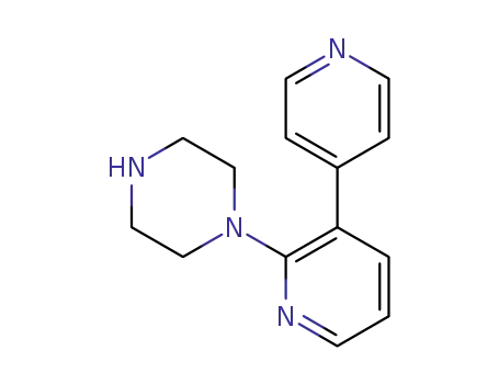 1-[3-(4-pyridyl)-2-pyridyl]piperazine