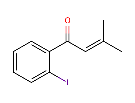 1-(2-iodophenyl)-3-methylbut-2-en-1-one