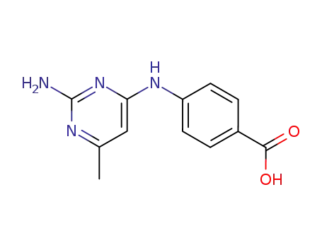 2-아미노-4-(p-카르복시아닐리노)-6-메틸피리미딘