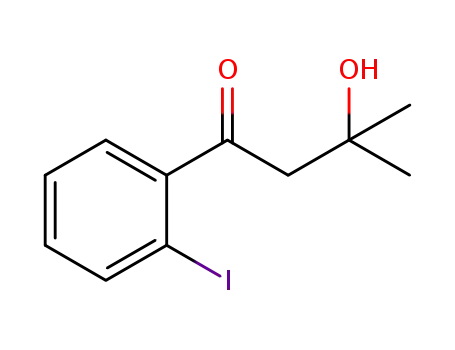 3-hydroxy-1-(2-iodophenyl)-3-methylbutan-1-one