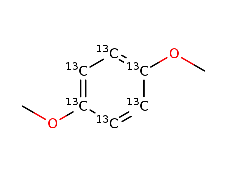 1,4-dimethoxy-[<sup>13</sup>C<sub>6</sub>]-benzene
