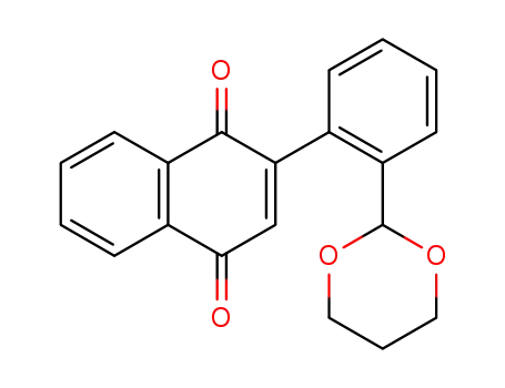 2-(2-(1,3-dioxan-2-yl)phenyl)naphthalene-1,4-dione