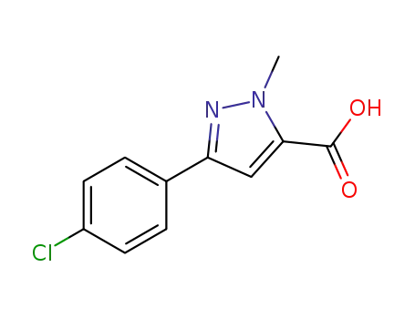 3-(4-chlorophenyl)-1-methyl-1H-pyrazole-5-carboxylic acid