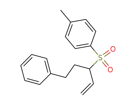 1-methyl-4-((5-phenylpent-1-en-3-yl)sulfonyl)benzene
