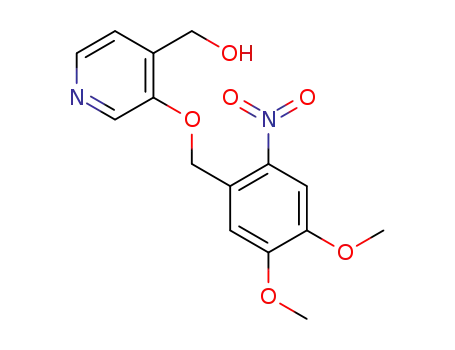 (3-((4,5-dimethoxy-2-nitrobenzyl)oxy)pyridin-4-yl)methanol