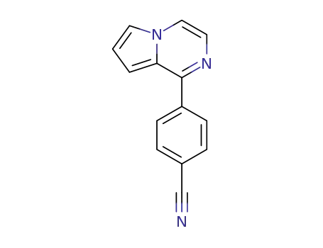 4-(pyrrolo[1,2-a]pyrazin-1-yl)benzonitrile