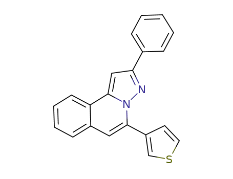 2-phenyl-5-(thiophen-3-yl)pyrazolo[5,1-a]isoquinoline