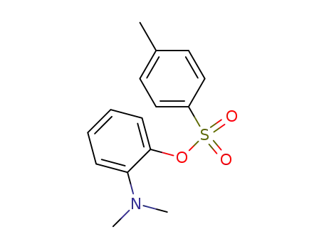 Molecular Structure of 20738-65-2 (Phenol, 2-(dimethylamino)-, 4-methylbenzenesulfonate (ester))