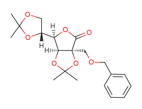 (3aS,6R,6aS)-3a-((benzyloxy)methyl)-6-((R)-2,2-dimethyl-1,3-dioxolan-4-yl)-2,2-dimethyldihydrofuro[3,4-d][1,3]dioxol-4(3aH)-one